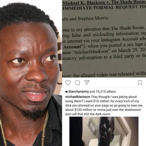 Michael Blackson Slams Lawsuit Against Tsr For Releasing Sex Tape