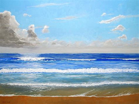 Surfside Morning Painting By Keith Wilkie Fine Art America