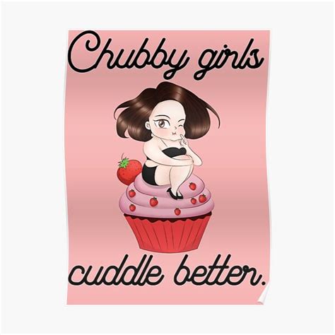 Chubby Girls Cuddle Better Fat Cute Thick Women Bikini Sexy Polka Dot Poster For Sale By