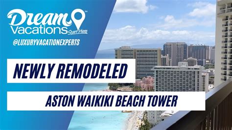 Aston Waikiki Beach Tower Two Bedroom Condo Youtube