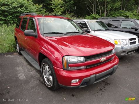 2005 Medium Red Metallic Chevrolet Trailblazer Ext Ls 4x4 50768840