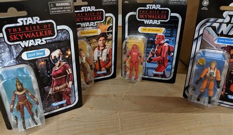 The franchise started with a film trilogy set in medias res—beginning in the middle of the story—which was later expanded. 'Star Wars: The Rise of Skywalker' Vintage Toys Wave 1 ...