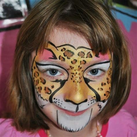 Leopard Face Paint Face Painting Leopard Face Paint Face Painting