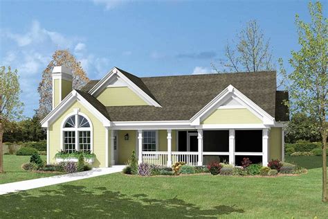 Cottage With Screened Porch Garage And Shop 57098ha Architectural