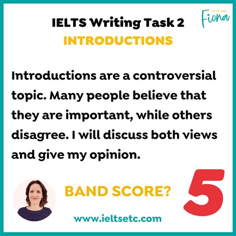 IELTS Writing Task 1 Introduction