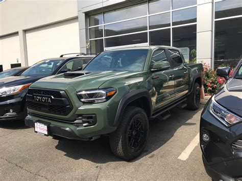 2020 Trd Pro In Army Green Tacoma World