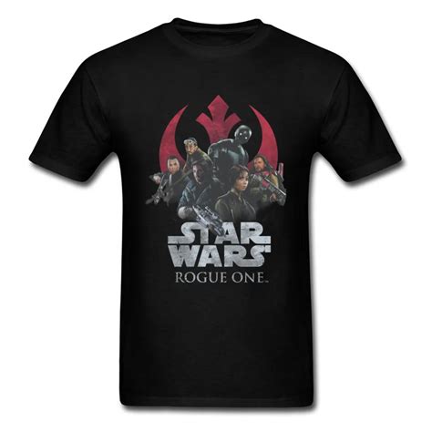 Star Wars Rogue One Rebel Alliance 2018 Men Own Logo Printed T Shirt