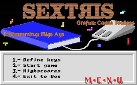 Download Sextris Puzzle For Dos 1992 Abandonware Dos