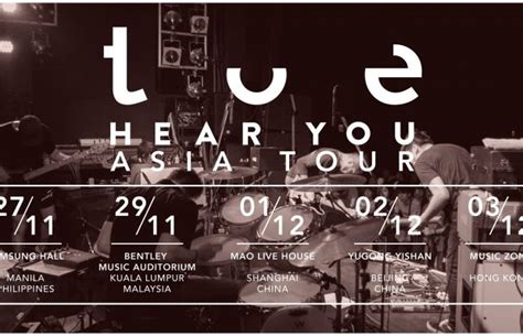 Toe Announces Asian Tour Dates Unite Asia