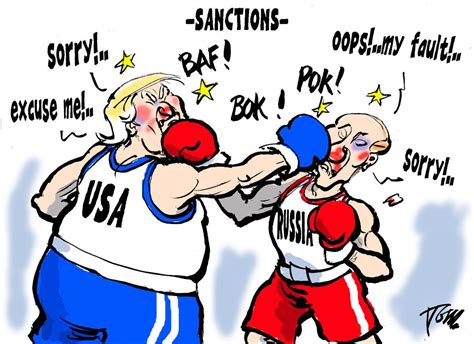 Political Cartoons Sanctions Sinclair Tweets Gop Mccain