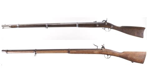 Two Black Powder Rifles Rock Island Auction