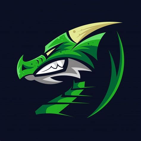 En este artículos conocerás todas las anécdotas que rodean a los logos de 15 marcas famosas. Green Dragon Head Logo Símbolo De Cabeça De Dragões in ...