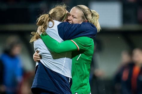 Weuro2021 Qualifiers Rare Diane Caldwell Goal Gives Ireland Victory
