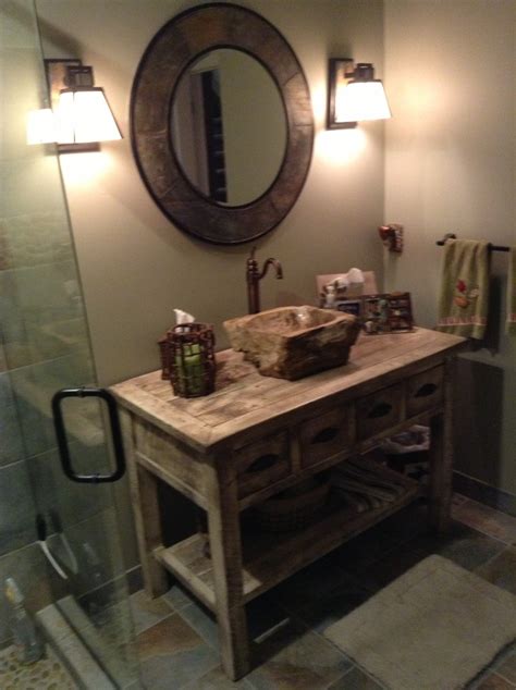 Choose from a wide variety of vanities in vintage and contemporary designs. Reclaimed Wood Farmhouse Vanity - Farmhouse - Bathroom ...