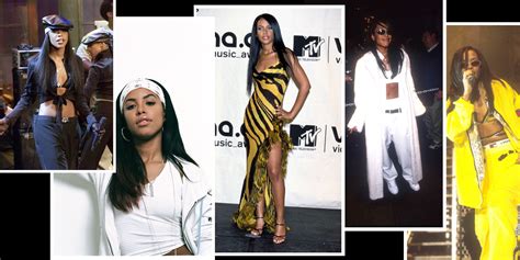Aaliyahs Iconic 90s Fashion A Retrospective Look F N T
