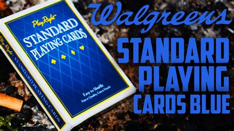 $14.0 vintage walgreens / u.s. Deck Review - Play Rights Blue Jumbo Playing Cards Walgreens HD - YouTube