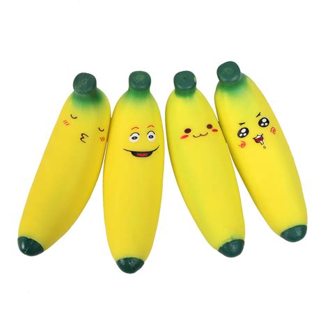 Party Novelty Funny Squishy Banana Stress Reliever Toy