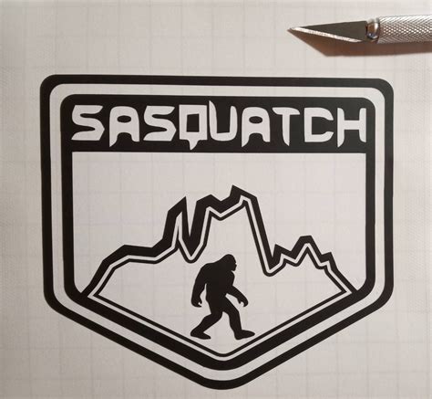 Ford Broncos Sport Big Bend Sasquatch Decal 45 X 4 Inches Easy To