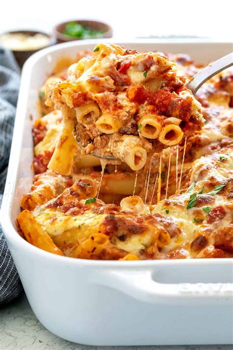 Best Baked Ziti With Meat Diary