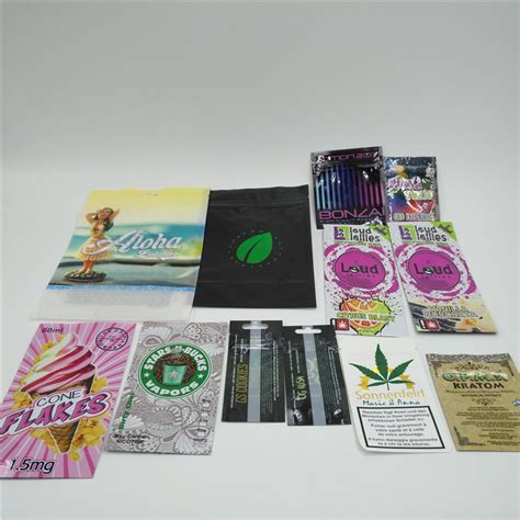 Cannabis Seed Packaging Bag Kush Seeds Hemp Seed With K Plastic Pouch