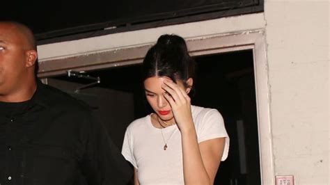 Kendall Jenner Takes A Micro Mini Skirt Out To Sofia Richies Birthday