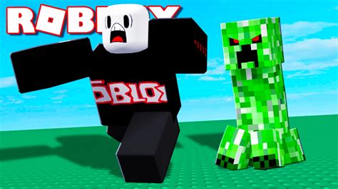 If Minecraft Creepers Played Roblox Youtube