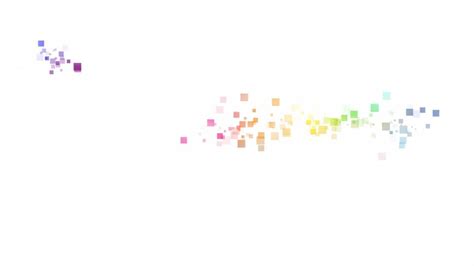 1080p Rainbow Pixel Splash Wallpaper Colorful