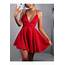 Short Red Prom Dress Homecoming Dresses Graduation Party 701081