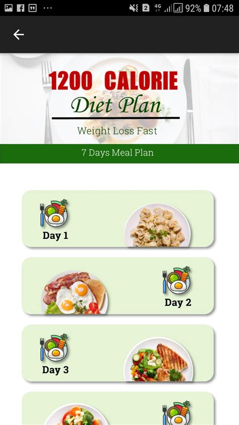1200 Calorie Meal Plan ~ Solution For Noom Diet Plan