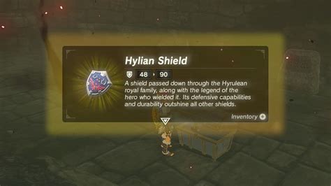 Zelda Tears Of The Kingdom Hylian Shield Map Location And How To Get