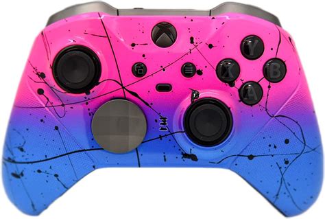 Elite 2 Custom Controller For Xbox One Hot Pink And Blue