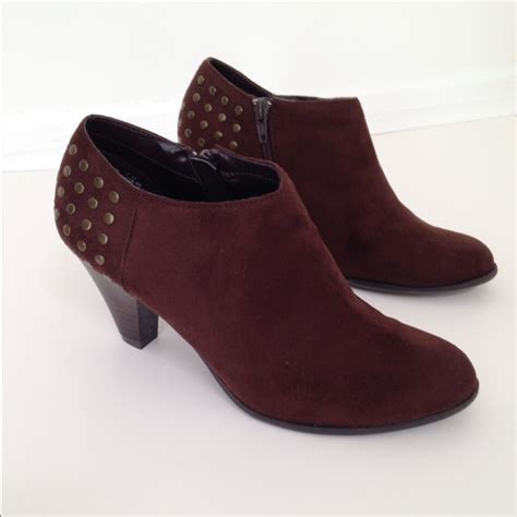 Laura Ashley Shoes Laura Ashley Faux Suede Booties 3xhp Poshmark