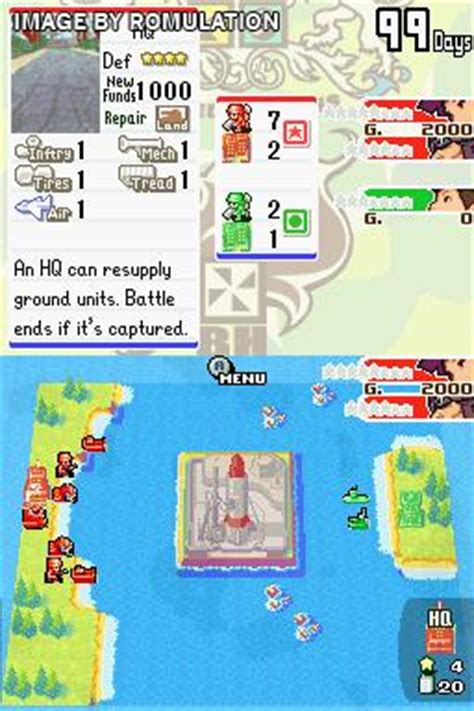 You may be interested in: Advance Wars - Dual Strike (USA) Nintendo DS (NDS) ROM ...