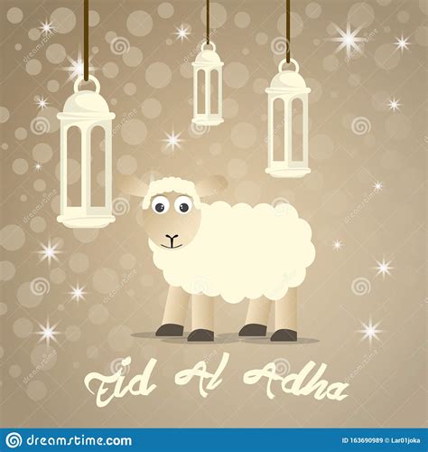 Eid Al Adha Graphic Design Stock Vector Illustration Of Kareem 163690989