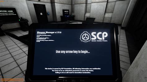 Weapon Manager Scp Secret Laboratory Official Wiki Fandom