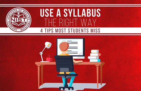 Use A Syllabus The Right Way 4 Tips Most Students Miss Nist