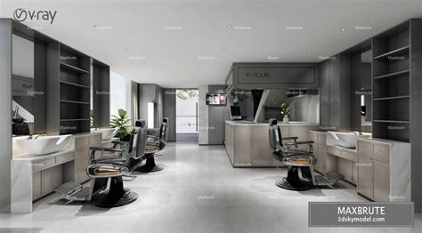 Beauty Salon Vol1 2020 3d Model Download Maxbrute Furniture Visualization