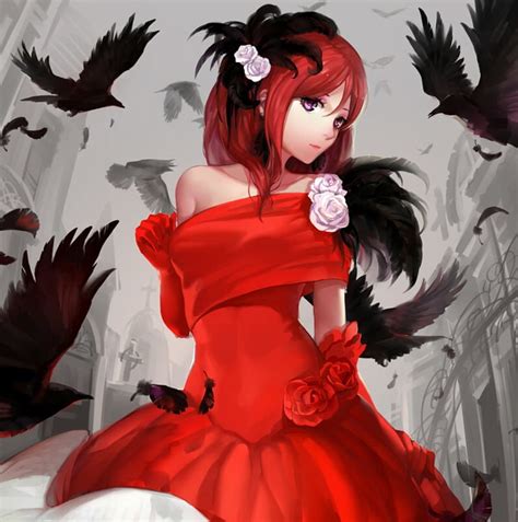 720p Free Download Red Pretty Dress Cg Redhead Bonito Elegant