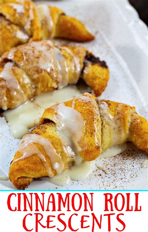 Cinnamon Roll Crescents Spicy Southern Kitchen