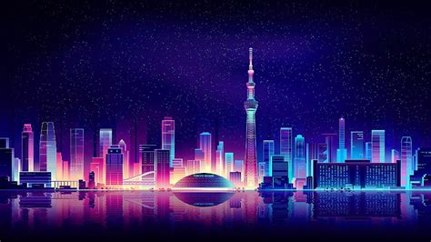 Neon City Wallpapers 21 Images Wallpaperboat