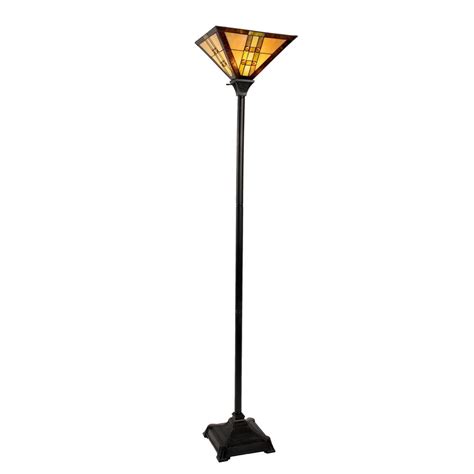 Get free shipping on qualified torchiere, cfl floor lamps or buy online pick up in store today in the lighting department. Lavish Home 71 in. Multi-Colored Tiffany Style LED Torchiere Floor Lamp-HW1000055 - The Home Depot