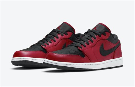 Air Jordan 1 Low Gym Red 553558 605 Release Date Sbd