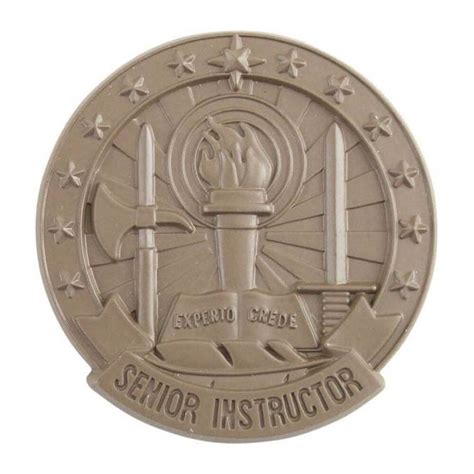 Army Senior Instructor Identification Badge Subdued Pin On