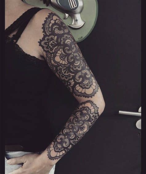 Celebrate Femininity With 50 Of The Most Beautiful Lace Tattoos Youve