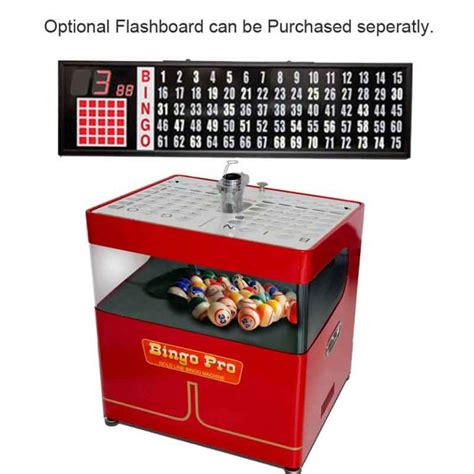 Bingo Pros Exclusive Gold Line Portable Bingo Machine Bingo Pro