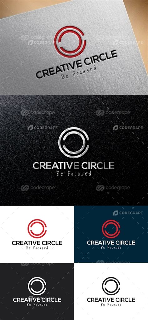 Creative Circle Logo Template Prints Codegrape