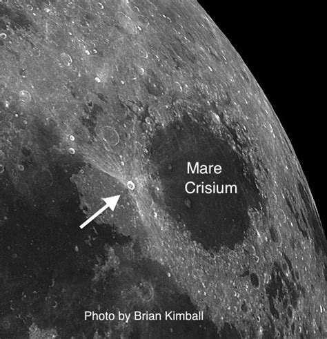 Significant Features Of Moon Craters Cleomedes And Proclus Andrew Planck