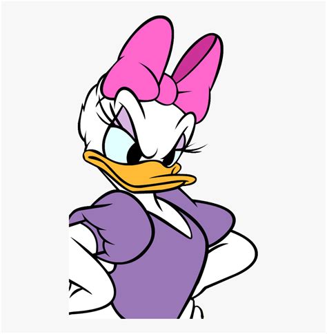 Daisy Duck Angry Face Png Download Daisy Duck Angry Face