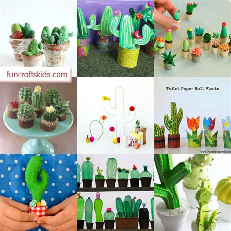 10 Cactus Crafts To Delight Try These Diy Cactus Decorations Summer