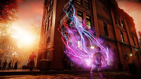 Infamous The Second Son Poster Hd Wallpaper Wallpaper Flare